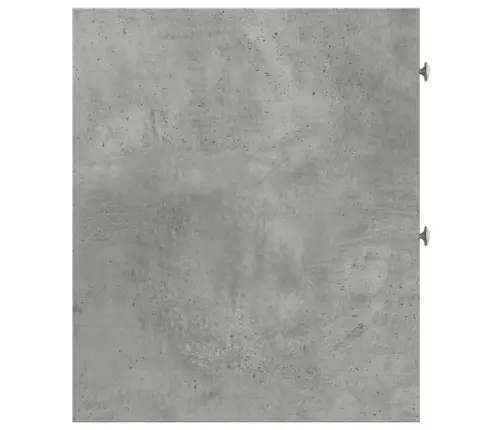 Šaurs Vannasistabas Skapis Ar Riteņiem, Betona Pelēks Vidaxl