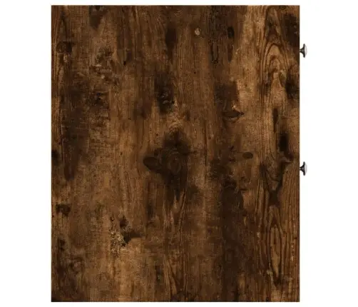 Šaurs Vannasistabas Skapis Ar Riteņiem, Ozolkoka Krāsa Vidaxl