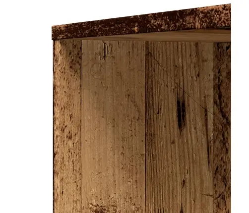 Šaurs Vannasistabas Skapis Ar Riteņiem, Veca Koka Krāsā Vidaxl