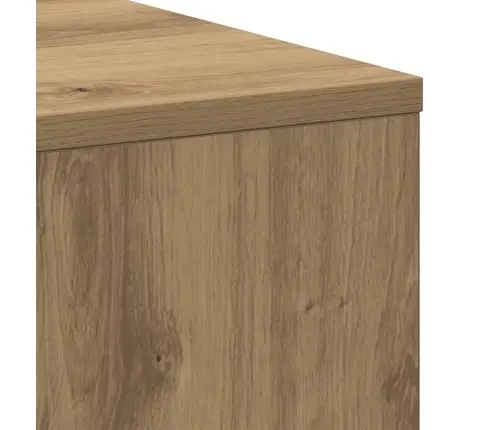 Šaurs Vannasistabas Skapis Ar Riteņiem, Koka Krāsa Vidaxl