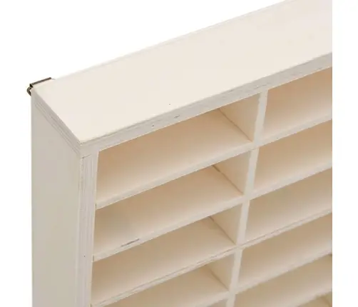 Medinė Kolekcinė Vitrina Su 80 Skyrių, 80X4,5X40,5 Cm