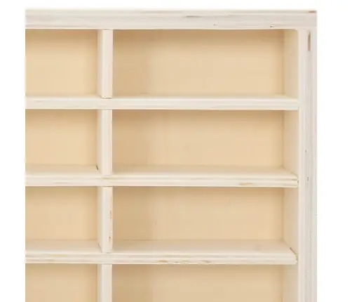 Medinė Kolekcinė Vitrina Su 80 Skyrių, 80X4,5X40,5 Cm