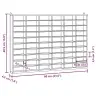 Puidust Kollektsionääri Vitriinkast 60 Sektsiooniga 60 X 4,5 X 40,5 Cm Puidust Kollektsionääri Vitriinkast 60 Sektsiooniga 60 X 4,5 X 40,5 Cm