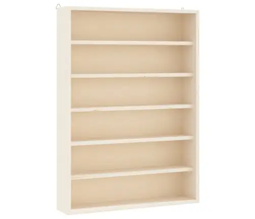 Koka Kolekcionāra Vitrīna Ar 6 Plauktiem 40X8,5X55 Cm Vidaxl