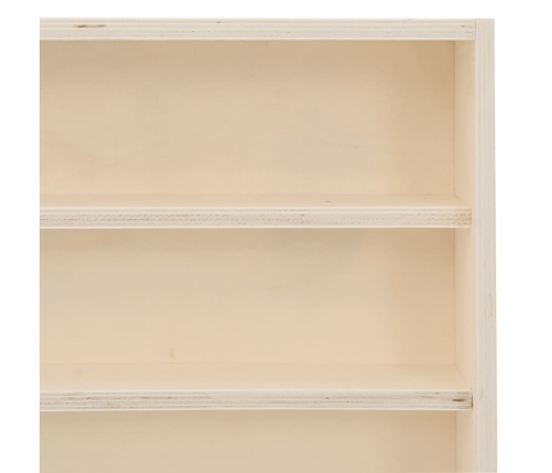 Koka Kolekcionāra Vitrīna Ar 6 Plauktiem 60X8,5X55 Cm Vidaxl