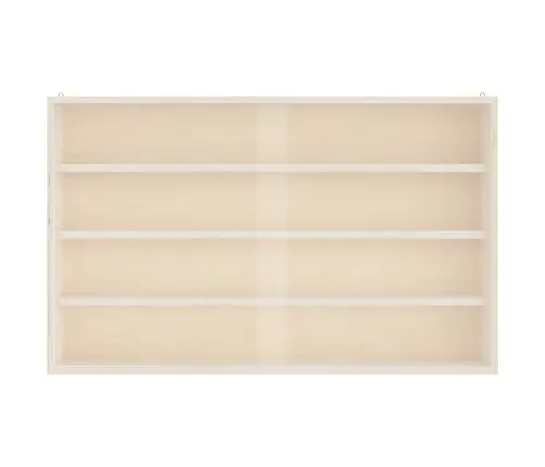 Puidust Kollektsionääri Vitriin Ustega 60X8,5X37 Cm