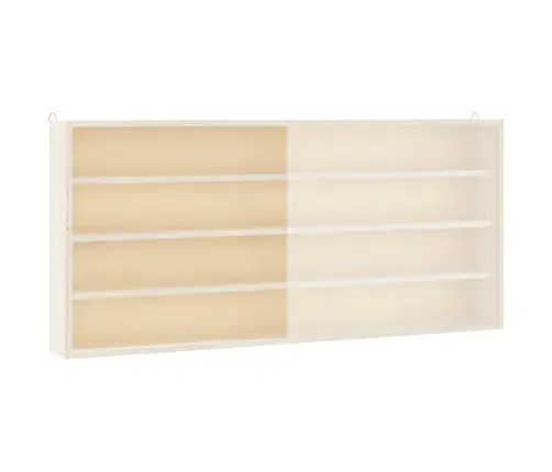 Koka Kolekcionāra Vitrīna Ar Durvīm 80X8,5X37 Cm Vidaxl