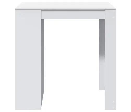 Baarilaud, Valge, 102X70X103,5 Cm Tehispuit