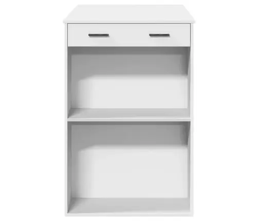 Baarilaud, Valge, 102X70X103,5 Cm Tehispuit