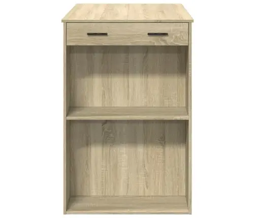 Bāra Galdiņš, Ozola Krāsa, 102X70X103,5 Cm, Inženierijas Koks Vidaxl