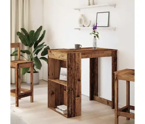 Baarilaud, Vana Puit, 102X70X103,5 Cm Tehispuit