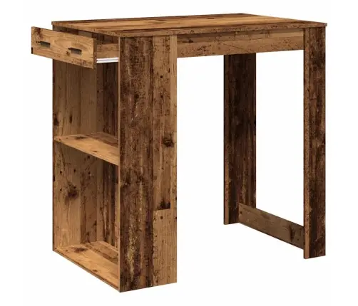 Baarilaud, Vana Puit, 102X70X103,5 Cm Tehispuit