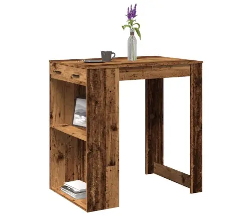 Baarilaud, Vana Puit, 102X70X103,5 Cm Tehispuit