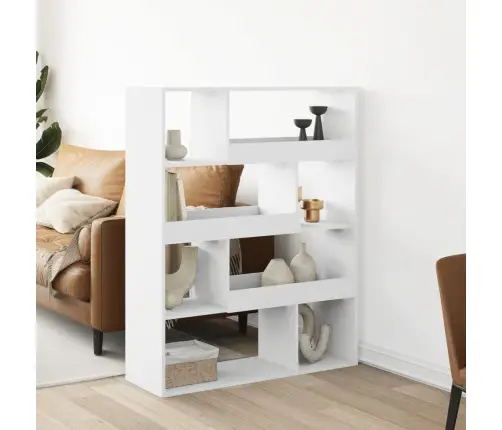 Grāmatu Plaukts, Balts, 100X33X125,5 Cm, Inženierijas Koks Vidaxl