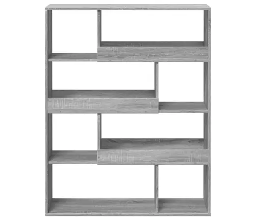 Raamatualus, Hall Sonoma Tamm, 100X33X125,5 cm Tehispuit