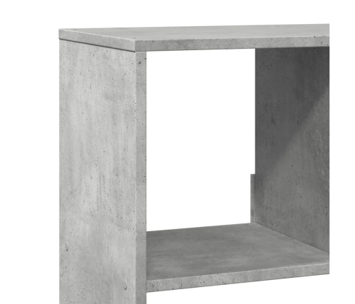 Grāmatu Plaukts, Pelēks, 100X33X187,5 Cm, Inženierijas Koks Vidaxl