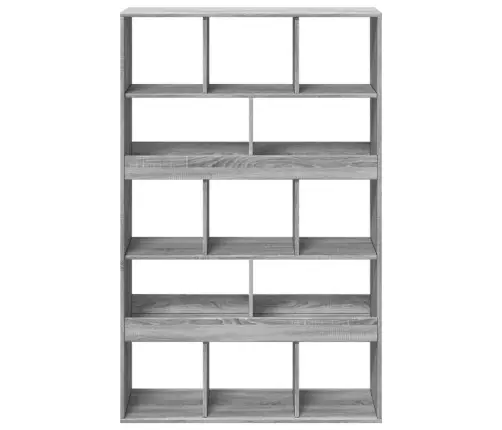 Raamaturiiul, Hall Sonoma Tamm, 100X33X156,5 cm Tehispuit