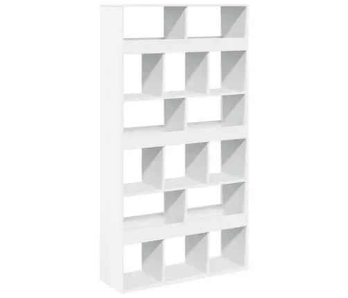 Grāmatu Plaukts, Balts, 100X33X187,5 Cm, Konstruēts Koks Vidaxl