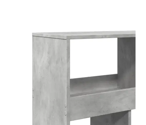 Raamaturiiul, Betoonhall, 100 X 33 X 187,5 cm Tehispuit