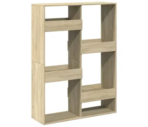 Grāmatu Plaukts, Ozola Krāsa, 100X33X135 Cm, Inženierijas Koks Vidaxl