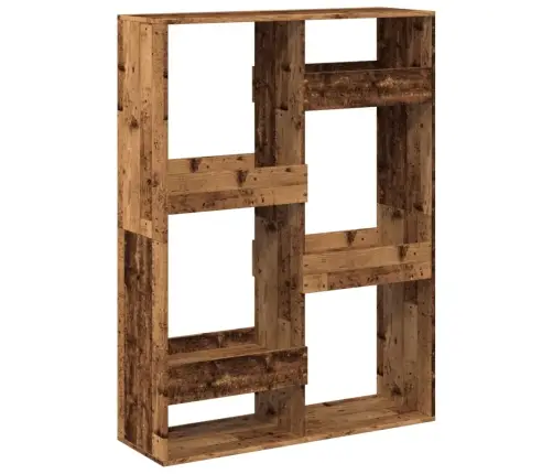 Grāmatu Plaukts, Veca Koka, 100X33X135 Cm, Inženierijas Koks Vidaxl