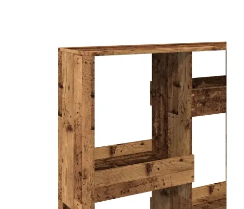 Grāmatu Plaukts, Veca Koka, 100X33X135 Cm, Inženierijas Koks Vidaxl