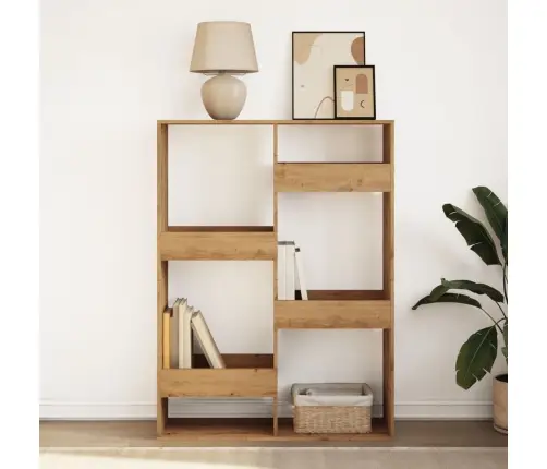 Knygų Spinta, Artisano Ąžuolo, 100X33X135cm Mediena Knygų Spinta, Artisano Ąžuolo, 100X33X135cm Mediena