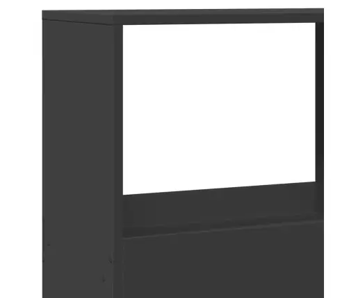 Grāmatplaukts, Melns, 100X33X155,5 Cm, Inženierijas Koks Vidaxl Grāmatplaukts, Melns, 100X33X155,5 Cm, Inženierijas Koks Vidaxl