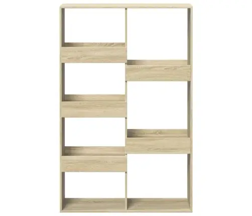 Raamatukapp, Sonoma Tamm, 100X33X155,5 cm Tehispuit Raamatukapp, Sonoma Tamm, 100X33X155,5 cm Tehispuit