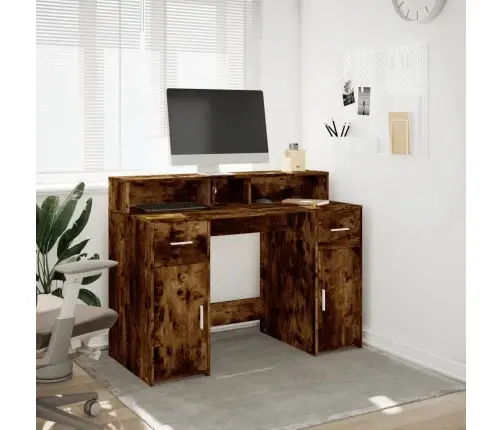 Rakstāmgalds, Led, Ozola Krāsa, 120X55X91 Cm, Inženierijas Koks Vidaxl