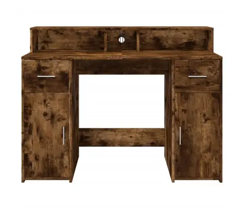 Rakstāmgalds, Led, Ozola Krāsa, 120X55X91 Cm, Inženierijas Koks Vidaxl