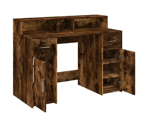 Rakstāmgalds, Led, Ozola Krāsa, 120X55X91 Cm, Inženierijas Koks Vidaxl