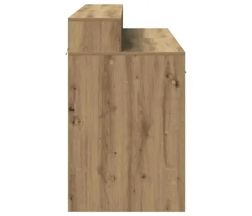 Rakstāmgalds, Led, Koka Krāsa, 120X55X91 Cm, Inženierijas Koks Vidaxl