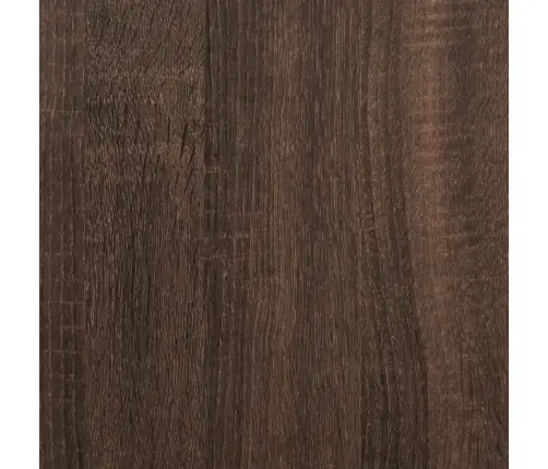 Rakstāmgalds, Led, Ozola Krāsa, 130X130X91Cm, Inženierijas Koks Vidaxl