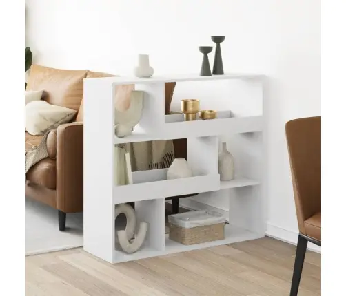 Kambario Pertvara, Balta, 100X33X94,5cm Apdirbta Mediena