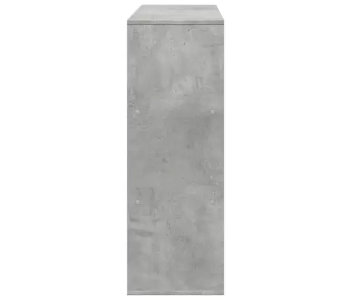 Grāmatu Plaukts, Pelēks, 100X33X94,5 Cm, Inženierijas Koks Vidaxl