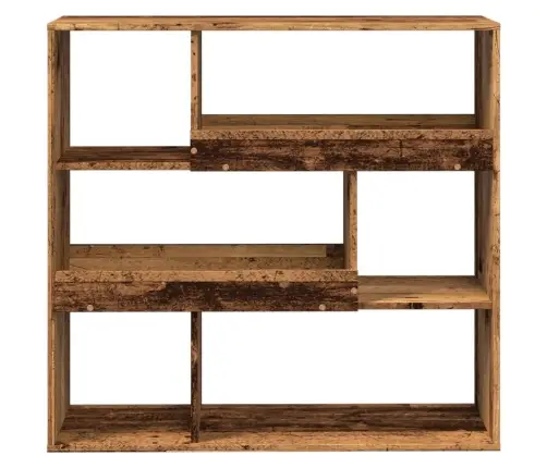 Grāmatu Plaukts, Veca Koka, 100X33X94,5 , Inženierijas Koks Vidaxl