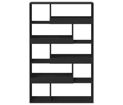 Telpas Sadalītājs, Melns, 100X33X156,5 Cm, Inženierijas Koks Vidaxl