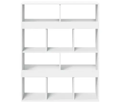 Telpas Sadalītājs, Balts, 100X33X125,5 Cm, Inženierijas Koks Vidaxl