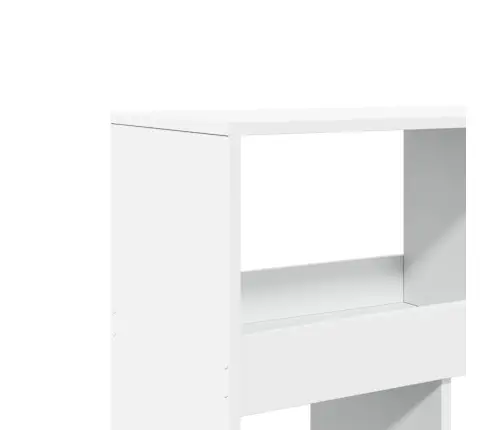 Telpas Sadalītājs, Balts, 100X33X125,5 Cm, Inženierijas Koks Vidaxl