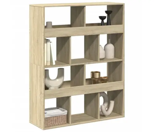 Telpas Sadalītājs, Ozola, 100X33X125,5 Cm, Inženierijas Koks Vidaxl