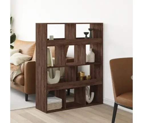 Ruumijagaja Pruun Tamm 100X33X125,5 cm Tehispuit