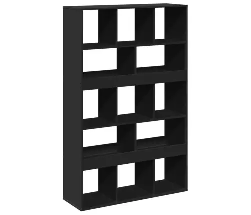 Telpas Sadalītājs, Melns, 100X33X156,5 Cm, Inženierijas Koks Vidaxl