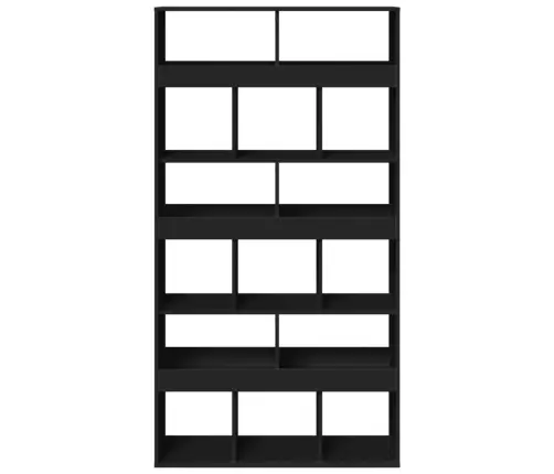 Kambario Pertvara, Juoda, 100X33X187,5cm Apdirbta Mediena