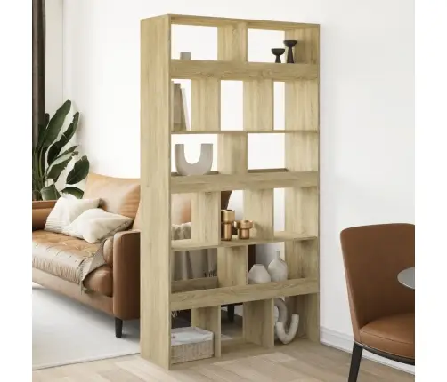 Telpas Sadalītājs, Ozola, 100X33X187,5 Cm, Inženierijas Koks Vidaxl