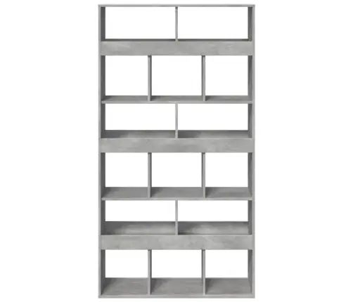 Telpas Sadalītājs, Pelēks, 100X33X187,5 Cm, Inženierijas Koks Vidaxl