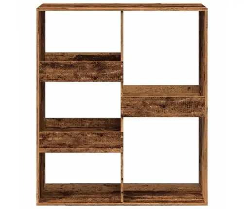 Telpas Sadalītājs, Veca Koka, 100X33X115 Cm, Inženierijas Koks Vidaxl