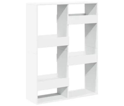 Ruumijagaja, Valge, 100X33X135 cm Tehispuit