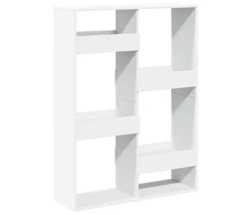 Ruumijagaja, Valge, 100X33X135 cm Tehispuit