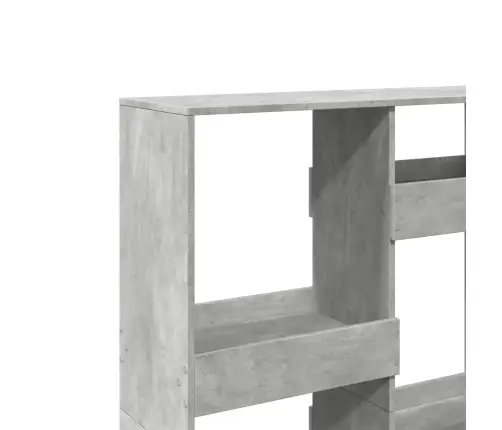 Telpas Sadalītājs, Pelēks, 100X33X135 Cm, Inženierijas Koks Vidaxl